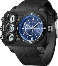 Men s Big Face Watch Unique