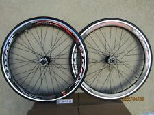 NEW 700 X 25 C BLACK ALLOY FIXIE BICYCLE RIM SET & TIRES   ROAD OR FIXIE BIKE, 