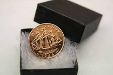 HALF PENNY TIE PIN/ BROOCH /