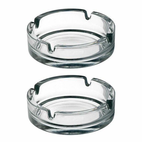 Round glass ashtray - 2,
