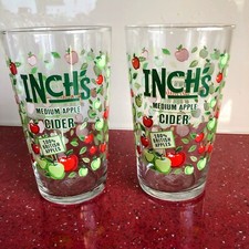 2x Inch's Cider Pint Glasses