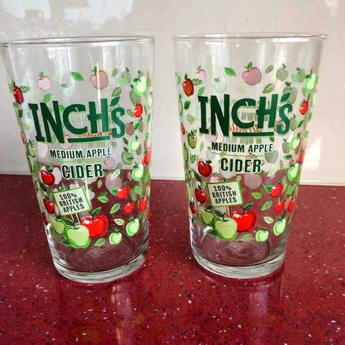 Inch cider pint glasses - inch's,