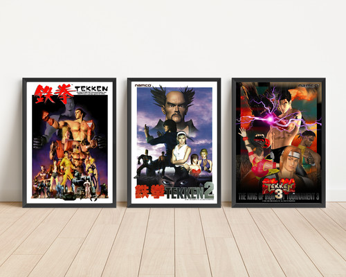 Tekken prints set poster - prints, 3