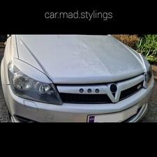 White Plastic Eyebrows to fit