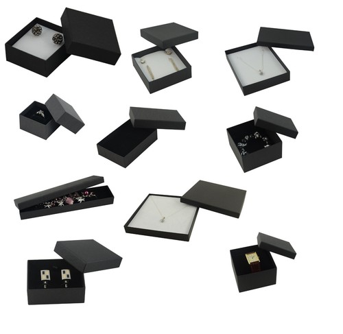 Black vibrant series earring - black,