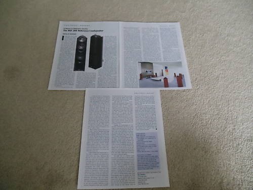 Kef 205 reference speaker - kef,