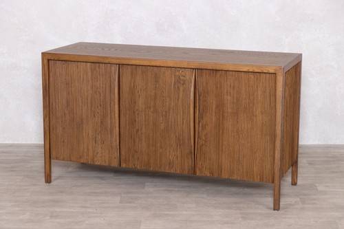 Three door wooden sideboard - three,