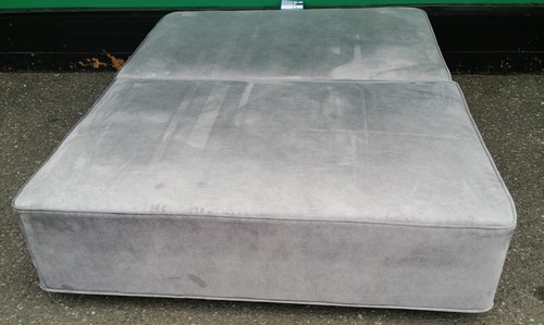 Modern grey 4ft6 spring - grey, 4ft6"