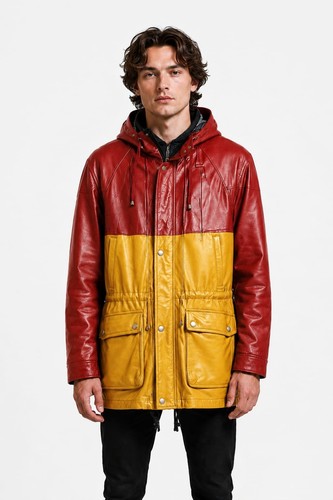 Men red yellow - men's,