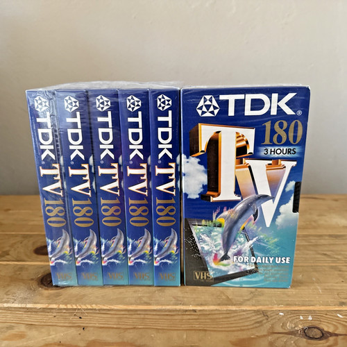 Vhs tdk 180 - 180, hours)
