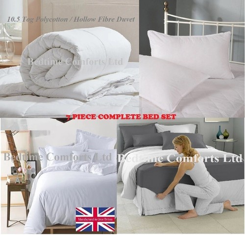 7pce complete bed - bed, for