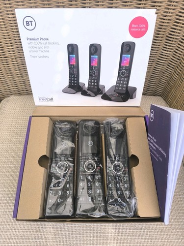 Premium black cordless - bt,