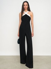 Reiss Womens Black Halter neck