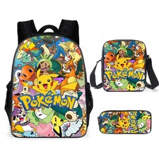 New Pikachu Backpack Polyester