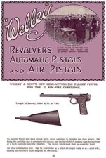 Webley & Scott 1925 Revolvers