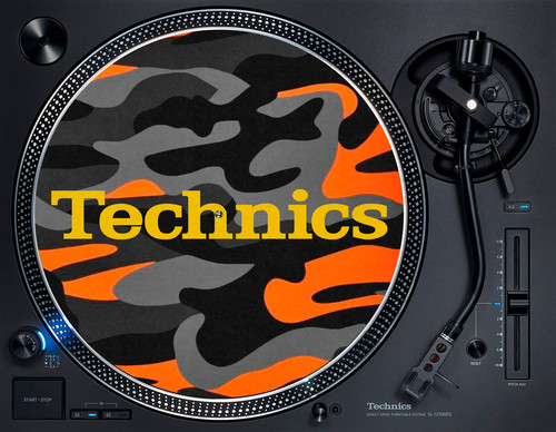 Technics gold orange camo - on,
