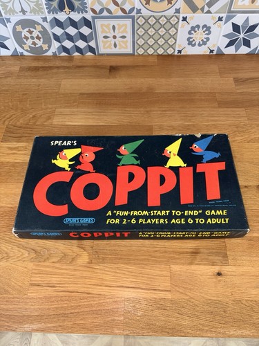 Coppit board game vintage 1964 - board,