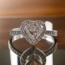 1.50 Heart Shaped Diamond 0.33