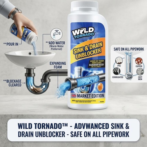 Wild tornado powerful sink - wild,