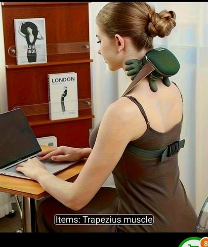 Shoulder and neck - shoulder, massager