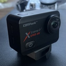 Campark Xtreme V 4K UHD Action Camera + Neewer 50in1 Kit Waterproof Case, New