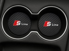 2 x AUDI S LINE Carbon Cup