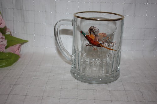 Nb1474 lovely glass tankard - nb1474,