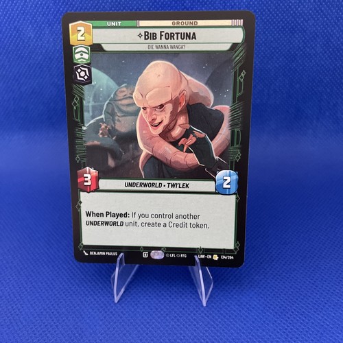 Bib fortuna die wanna wanga - bib,