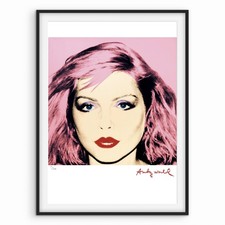 Andy Warhol Signed - Pink Blondie/Debbie Harry - Rare Print - Certificate. 