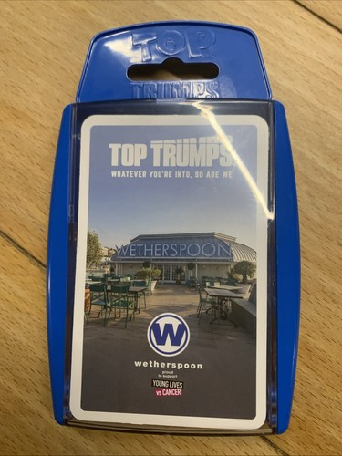 New wetherspoons top trumps - top,