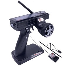 FS-GT3B 3 Channels RC Transmitter and Receiver FS-GR3E 2.4GHz Fly AFHDS Sky R...