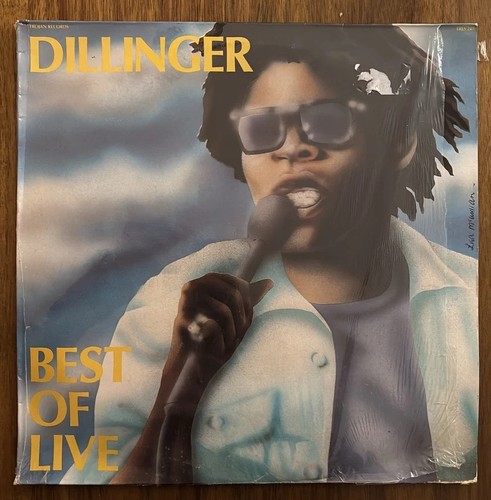 Dillinger live reggae vinyl - dillinger,