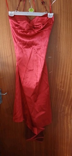 Used vintage red diva - red, satin