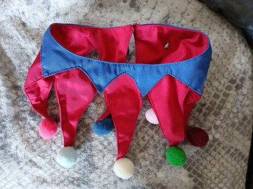 Jesters fancy dress neckpiece - fancy,