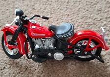 1948 FL Red Harley Davidson Motorcycle Panhead  bike - Collectable - Good Cond