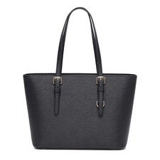 Women Black Large Tote Bag for