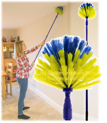 Extendable cobweb brush domed - extendable,