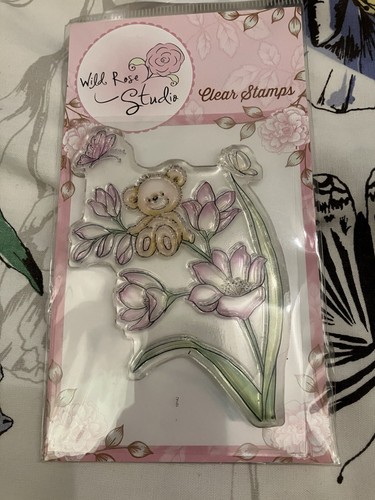 Wild rose studio stamp - rose,
