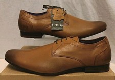 FIRETRAP SAVOY SHOES BROWN LEATHER LACE UP SHOE SIZE 9 EU 43 RRP £84.99