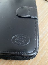 Laura Ashley  Ladies  vintage  Black leather  Wallet