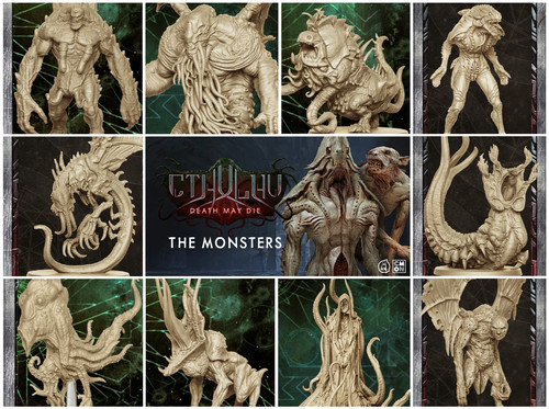 Cthulhu monster miniatures - monster,