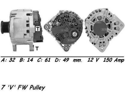 Wai alternator 150amp for - 150amp,