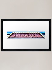 Resteraunt tram Framed Art