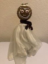 Punch & Judy ' Christmas Pudd  ' Puppet , Hand Made, Painted..Superb ! One Off !