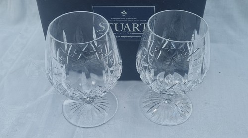 Pair stuart crystal glencoe - pair,