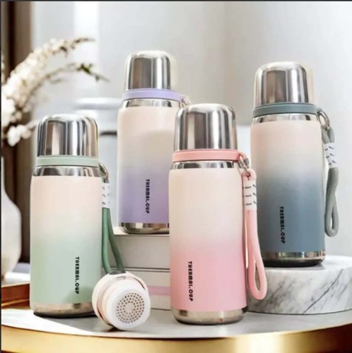 600ml stainless steel thermal - steel,
