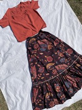 Vintage Size S 8-12 Rust Pure