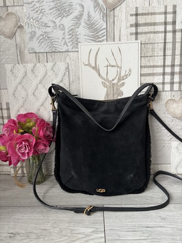 Ugg shoulder bag black - ugg,
