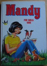 Mandy for Girls 1986 (Annual) by D C Thomson Book The Cheap Fast Free Post