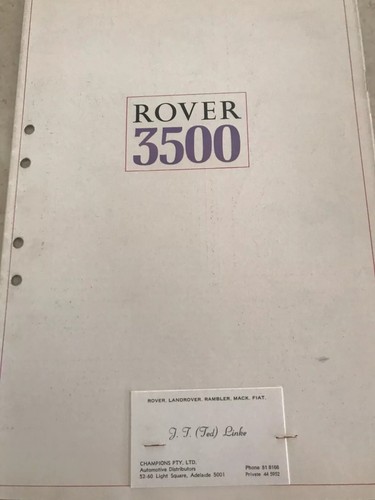 1970s rover 3500 original - 3500,